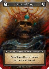 Returned King (Foil) [Gothic] | Gear Gaming Bentonville