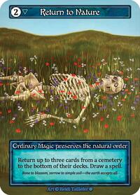 Return to Nature (Foil) [Gothic] | Gear Gaming Bentonville