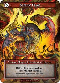 Satanic Panic (Foil) [Gothic] | Gear Gaming Bentonville