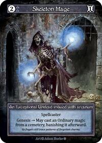 Skeleton Mage (Foil) [Gothic] | Gear Gaming Bentonville