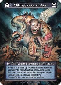 Stitched Abomination (Foil) [Gothic] | Gear Gaming Bentonville