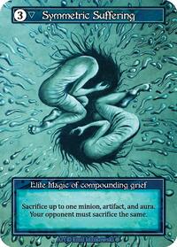 Symmetric Suffering (Foil) [Gothic] | Gear Gaming Bentonville