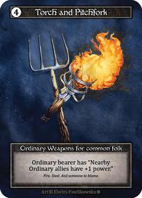 Torch and Pitchfork (Foil) [Gothic] | Gear Gaming Bentonville