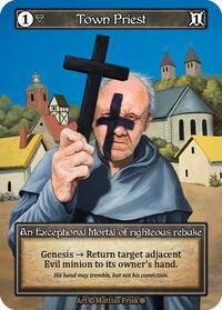 Town Priest (Foil) [Gothic] | Gear Gaming Bentonville