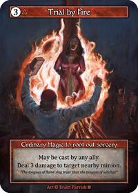 Trial by Fire (Foil) [Gothic] | Gear Gaming Bentonville