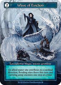 Wave of Eviction (Foil) [Gothic] | Gear Gaming Bentonville