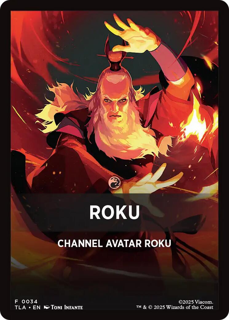 Roku Theme Card [Avatar: The Last Airbender Tokens] | Gear Gaming Bentonville