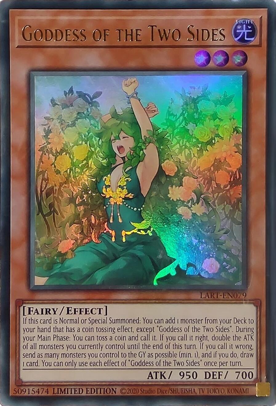 Goddess of the Two Sides [LART-EN079] Ultra Rare | Gear Gaming Bentonville