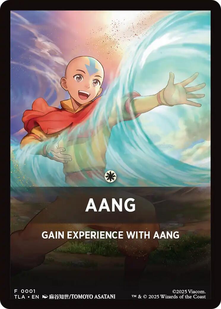 Aang Theme Card [Avatar: The Last Airbender Tokens] | Gear Gaming Bentonville