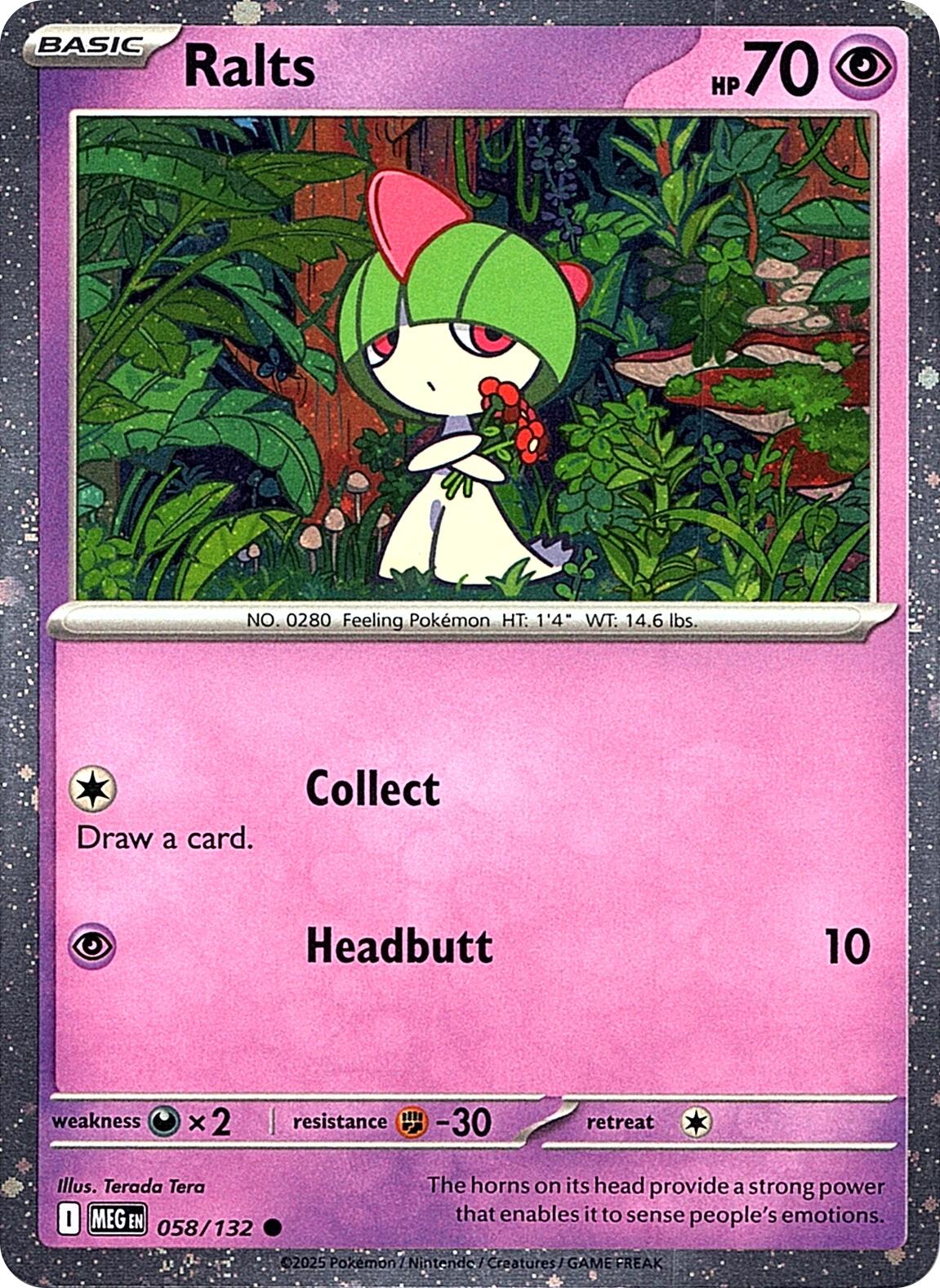 Ralts (058/132) (Cosmos Holo) [Miscellaneous Cards] | Gear Gaming Bentonville