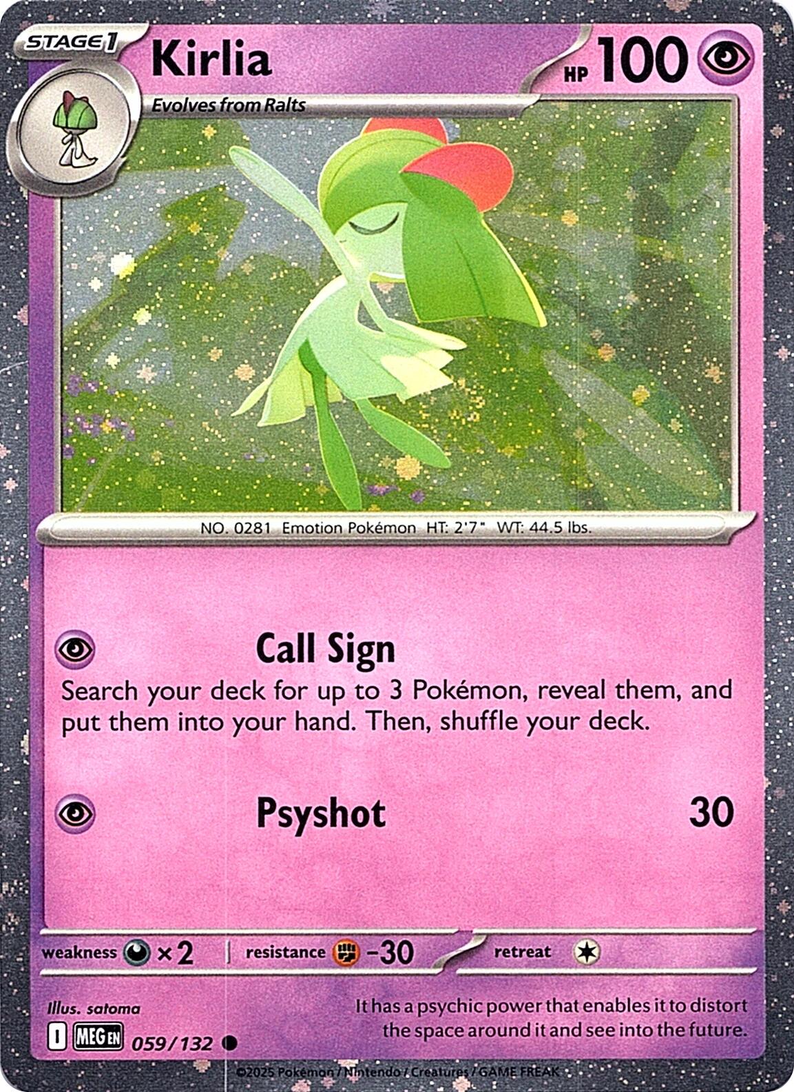 Kirlia (059/132) (Cosmos Holo) [Miscellaneous Cards] | Gear Gaming Bentonville