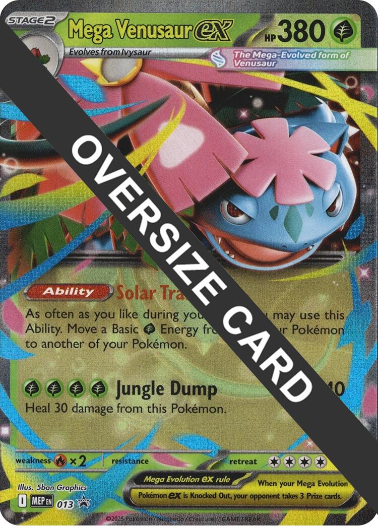 Mega Venusaur ex (013) (Jumbo) [Mega Evolution Promo] | Gear Gaming Bentonville
