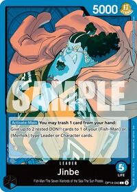Jinbe - OP14-040 [The Azure Sea's Seven] | Gear Gaming Bentonville