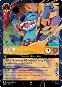 Stitch - Rock Star (3) [Disney Lorcana Promo Cards] | Gear Gaming Bentonville