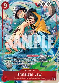Trafalgar Law - OP14-009 (Alternate Art) [The Azure Sea's Seven] | Gear Gaming Bentonville
