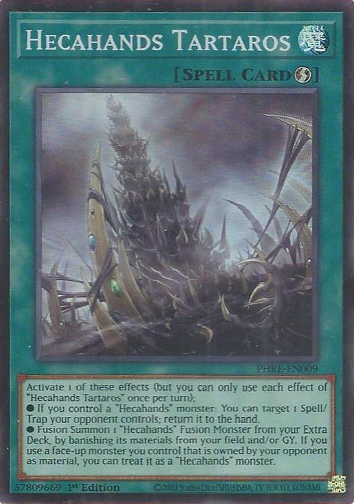 Hecahands Tartaros (Super Rare) [PHRE-EN009] Super Rare | Gear Gaming Bentonville