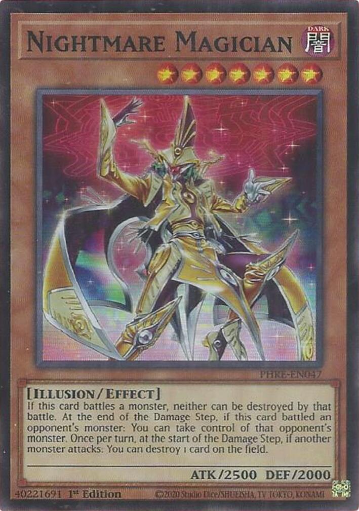 Nightmare Magician (Super Rare) [PHRE-EN047] Super Rare | Gear Gaming Bentonville