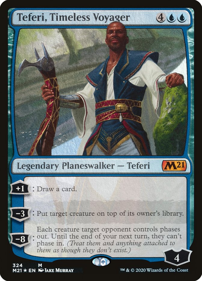 Teferi, Timeless Voyager [Core Set 2021] | Gear Gaming Bentonville