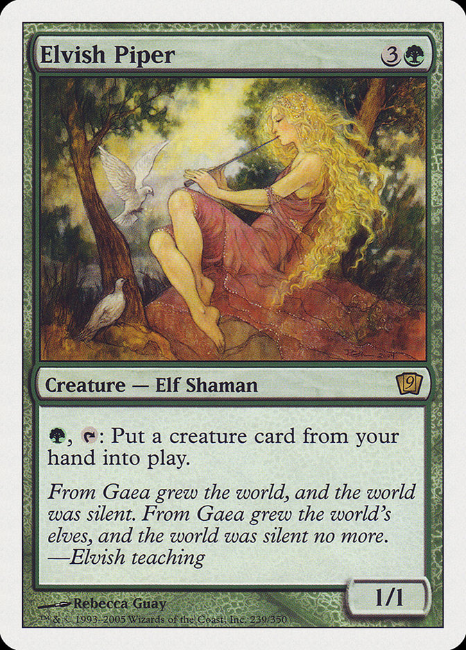 Elvish Piper [Ninth Edition] | Gear Gaming Bentonville