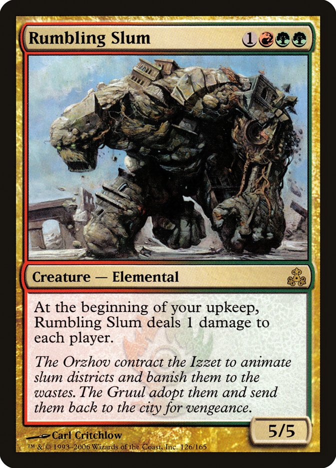 Rumbling Slum [Guildpact] | Gear Gaming Bentonville