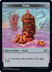 Clown Robot (002) // Food (011) Double-Sided Token [Unfinity Tokens] | Gear Gaming Bentonville