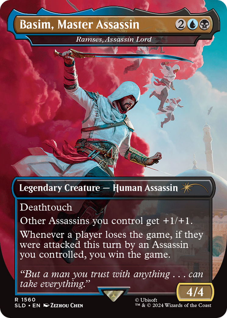 Basim, Master Assassin - Ramses, Assassin Lord (Rainbow Foil) [Secret Lair Drop Series] | Gear Gaming Bentonville