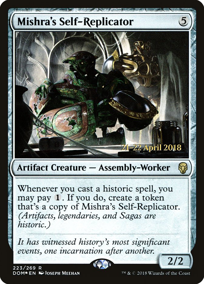 Mishra's Self-Replicator [Dominaria Prerelease Promos] | Gear Gaming Bentonville
