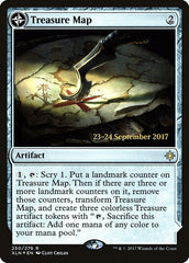 Treasure Map // Treasure Cove [Ixalan Prerelease Promos] | Gear Gaming Bentonville