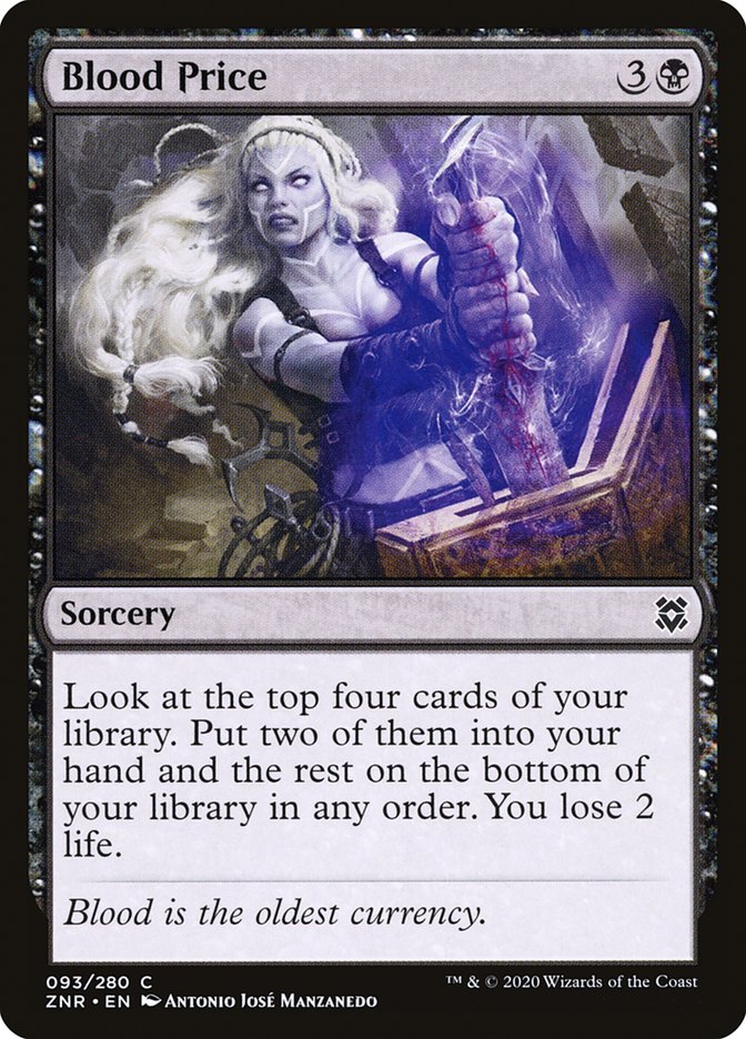 Blood Price [Zendikar Rising] | Gear Gaming Bentonville
