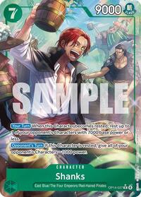 Shanks (Alternate Art) [The Azure Sea's Seven] | Gear Gaming Bentonville