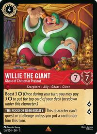 Willie the Giant - Ghost of Christmas Present (126/204) [Winterspell] | Gear Gaming Bentonville