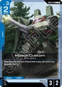 Hizack Custom [Steel Requiem] | Gear Gaming Bentonville