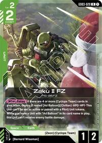 Zaku II FZ [Steel Requiem] | Gear Gaming Bentonville