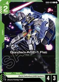 Gundam AGE-1 Flat [Steel Requiem] | Gear Gaming Bentonville
