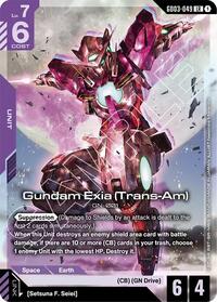 Gundam Exia (Trans-Am) [Steel Requiem] | Gear Gaming Bentonville