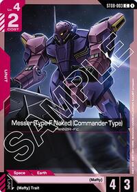 Messer (Type-F Naked) (Commander Type) [Starter Deck 08: Flash of Radiance] | Gear Gaming Bentonville