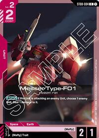 Messer Type-F01 [Starter Deck 08: Flash of Radiance] | Gear Gaming Bentonville