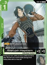 Allelujah Haptism [Starter Deck 07: Celestial Drive] | Gear Gaming Bentonville