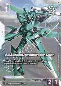 AEU Enact Demonstration Color (Store Tournament Winner Pack 03) (GD03-081) [Gundam Promotional Cards] | Gear Gaming Bentonville