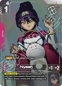 Nyaan (Store Tournament Winner Pack 03) (GD03-092) [Gundam Promotional Cards] | Gear Gaming Bentonville