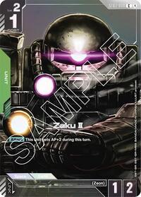 Zaku II (Premium Card Collection) (ST03-008) [Gundam Promotional Cards] | Gear Gaming Bentonville