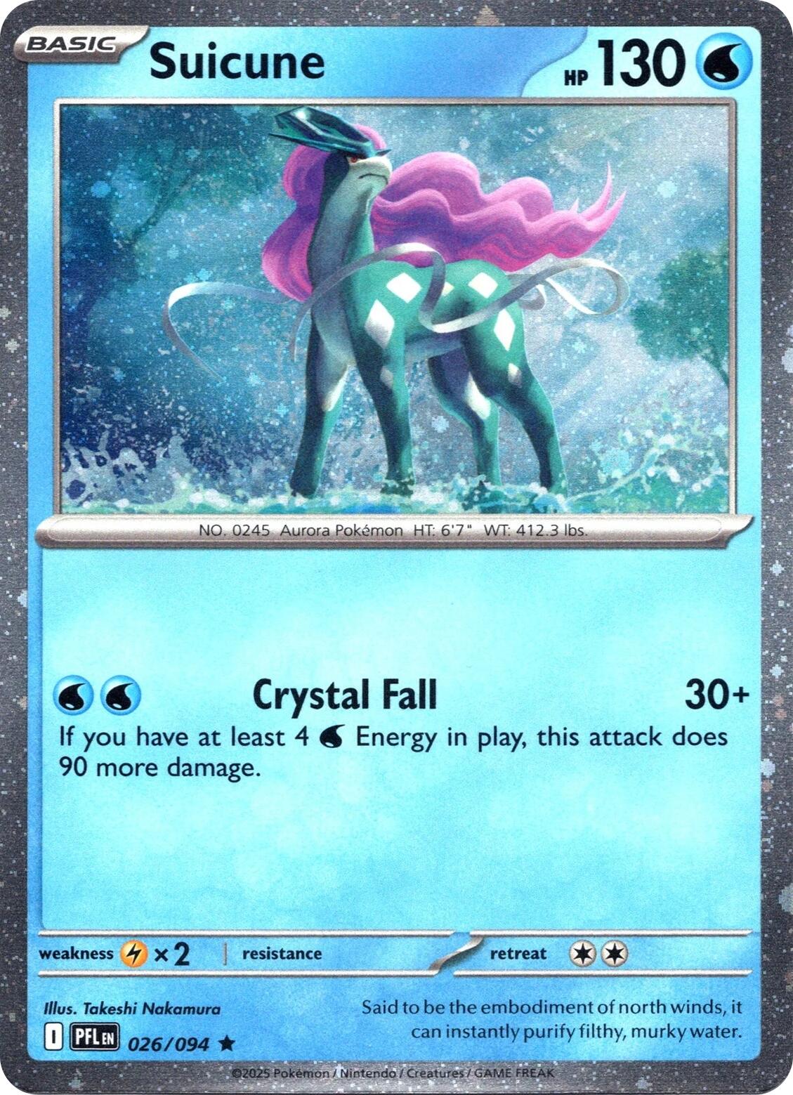 Suicune (026/094) (Cosmos Holo) [Miscellaneous Cards] | Gear Gaming Bentonville