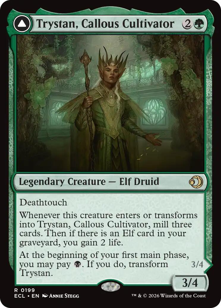 Trystan, Callous Cultivator [Lorwyn Eclipsed] | Gear Gaming Bentonville
