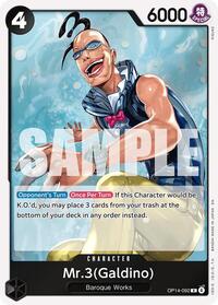 Mr.3(Galdino) [The Azure Sea's Seven] | Gear Gaming Bentonville
