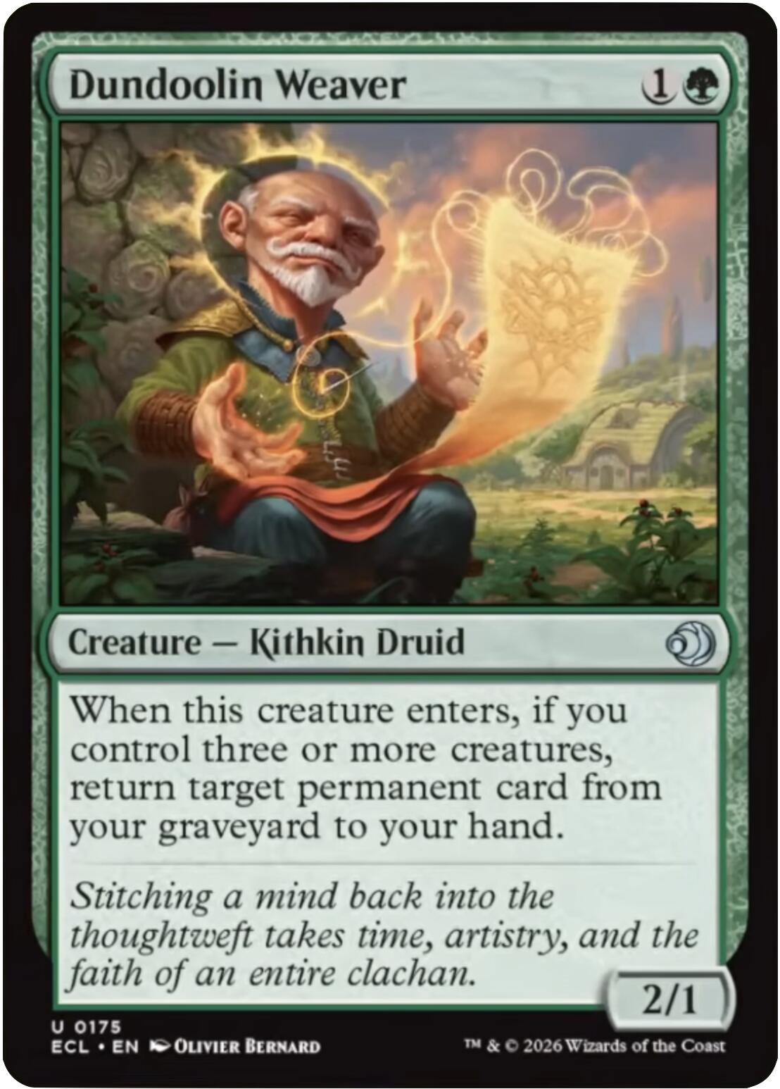 Dundoolin Weaver [Lorwyn Eclipsed] | Gear Gaming Bentonville