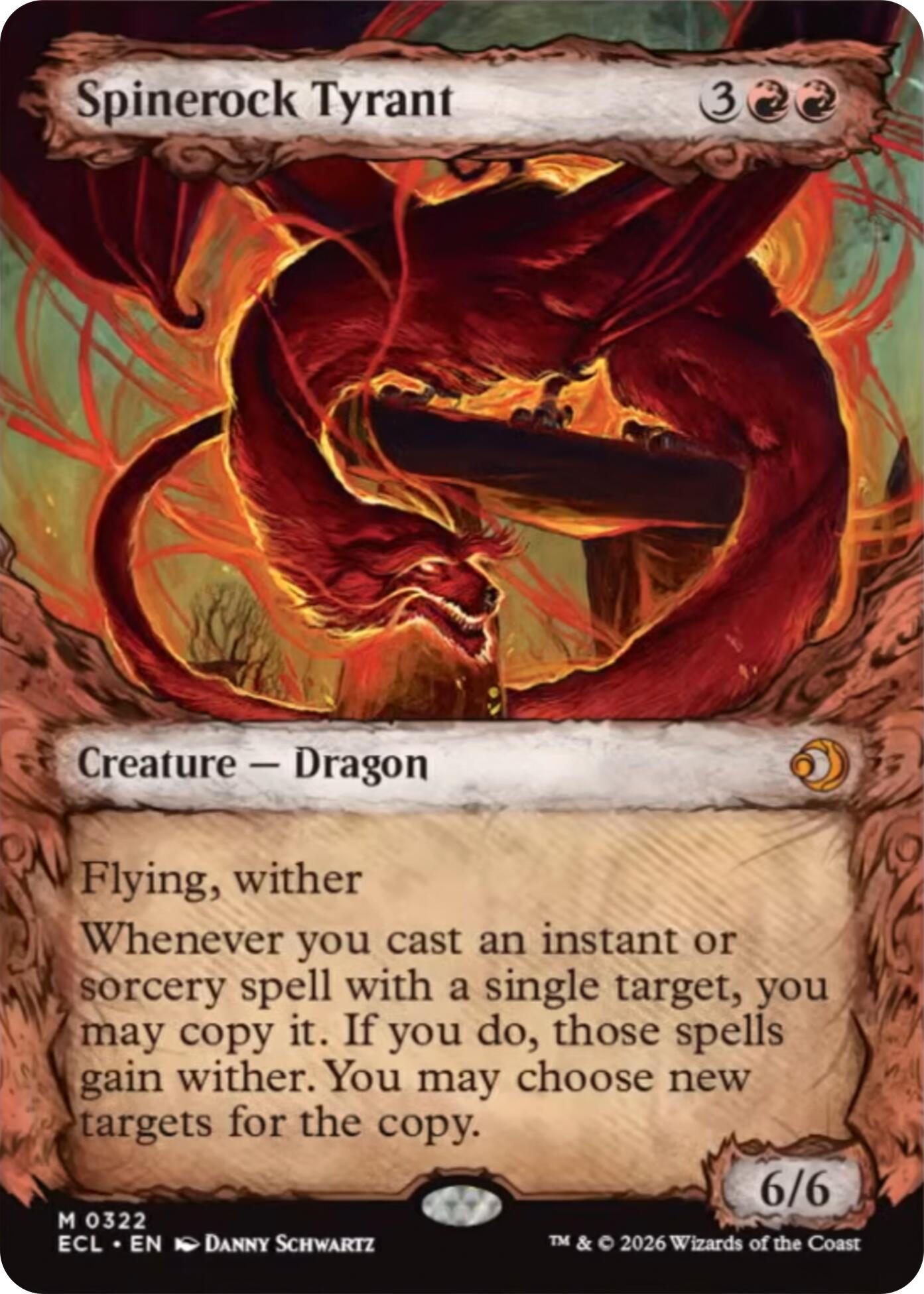 Spinerock Tyrant (Showcase) [Lorwyn Eclipsed] | Gear Gaming Bentonville
