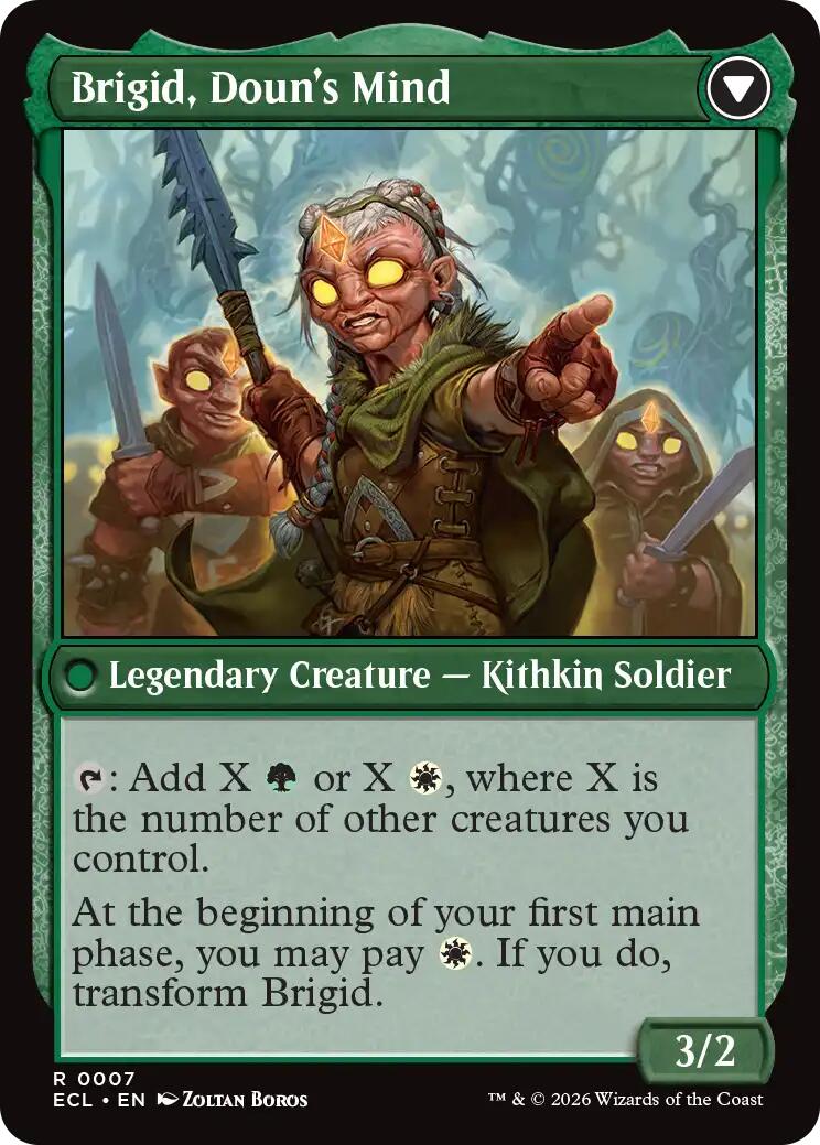 Brigid, Clachan's Heart [Lorwyn Eclipsed] | Gear Gaming Bentonville