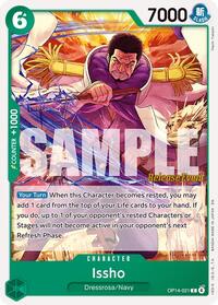 Issho - OP14-021 [The Azure Sea's Seven Release Event Cards] | Gear Gaming Bentonville