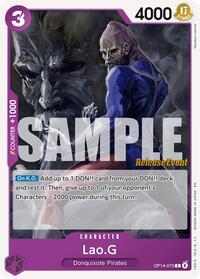 Lao.G [The Azure Sea's Seven Release Event Cards] | Gear Gaming Bentonville