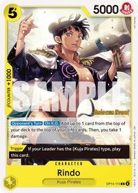 Rindo [The Azure Sea's Seven Release Event Cards] | Gear Gaming Bentonville